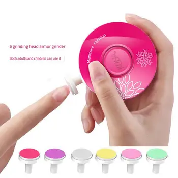 Electric Baby Nail Trimmer & Clipper - Infant Manicure Scissors Kit Kid Nail Polisher Tool for Newborn Hygiene & Safe Nail Care