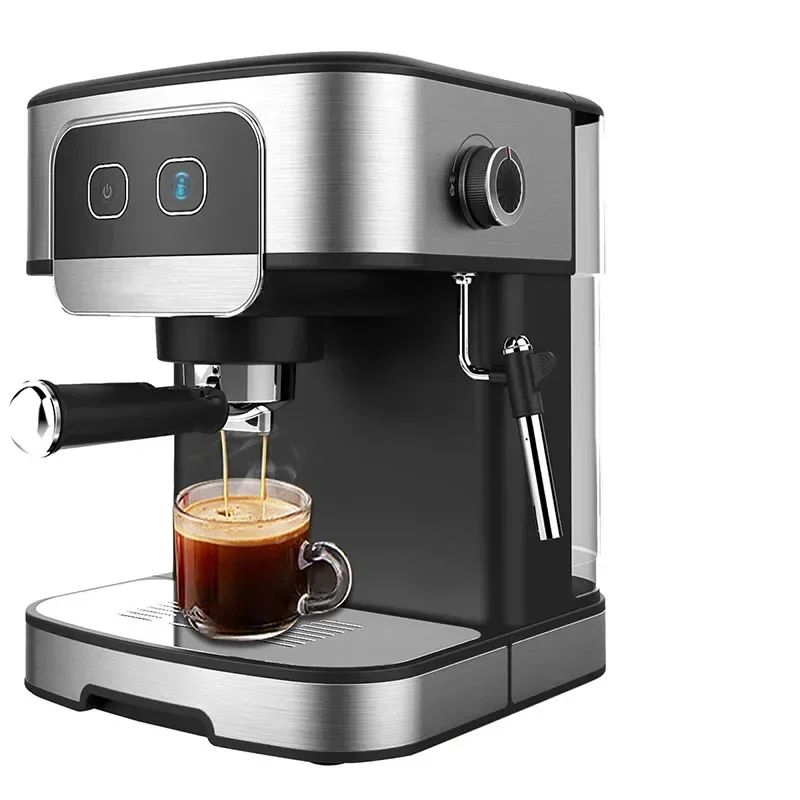 CM6868 Coffee Maker 20 Bar Italian Espresso Machine With Milk Frother Wand for Espresso, Cappuccino, Latte and Mocha 1450W 1.8L 5