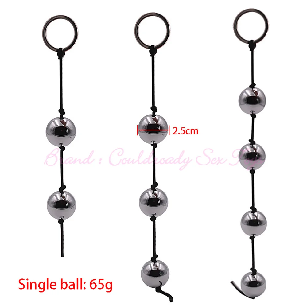 Boules érotiques pondérées en l Geisha Kegel, exercice en métal Ben Wa, perles anales, Plug, jouets sexuels pour adultes pour femmes_voghion.com