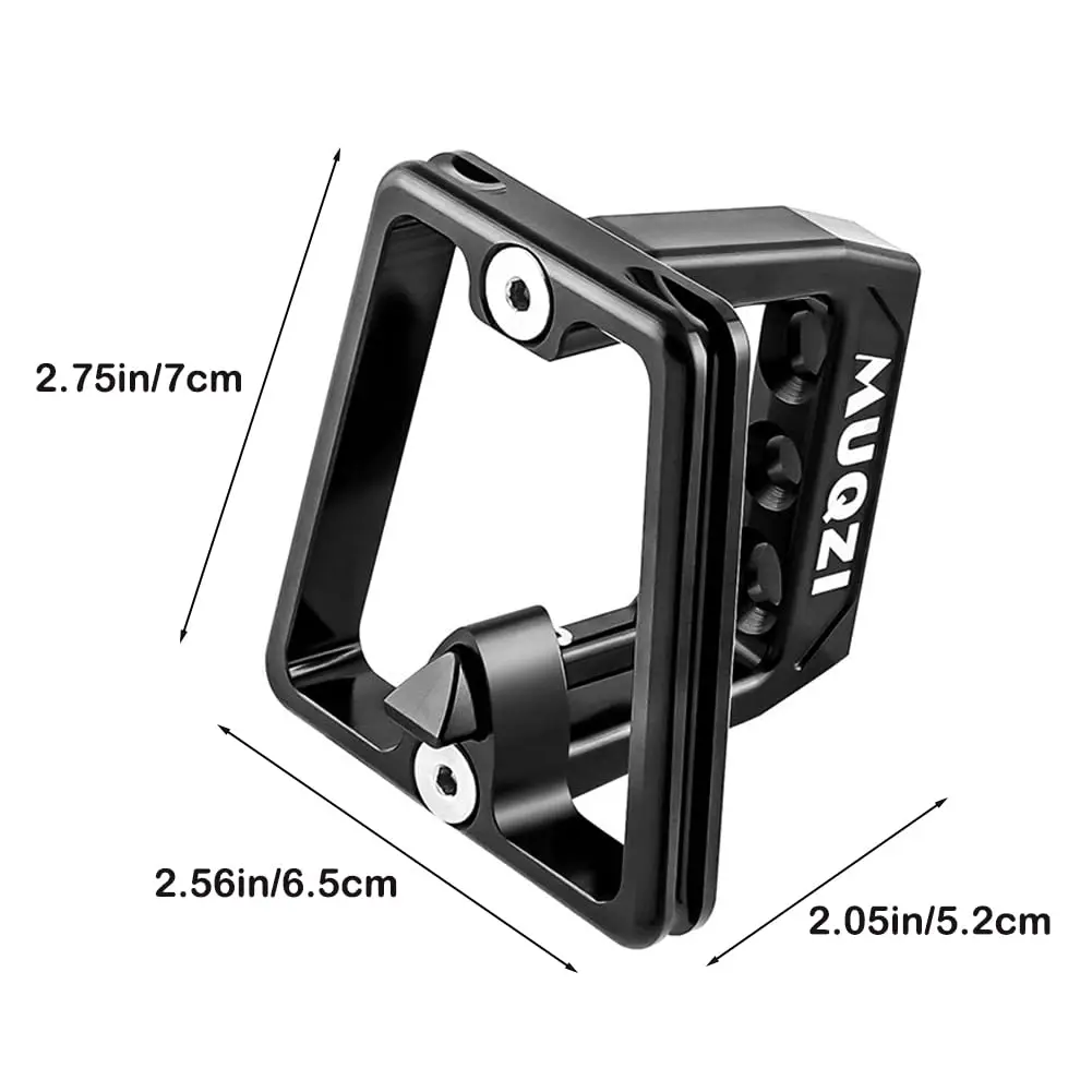 Bicycle Handlebar Bracket Aluminum 3-Hole Front Bracket Housing 7 Screws Suitable Brompton Folding Bicycle Handlebar Basket Support Frame
