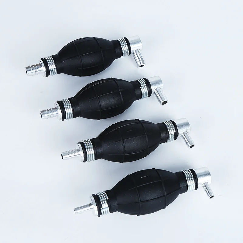 

6/8/10/12mm Hand Fuel Pump Manual Oil Pump Fuel Gas Petrol Transfer Tool For para todos los combustibles Car Moto Boat