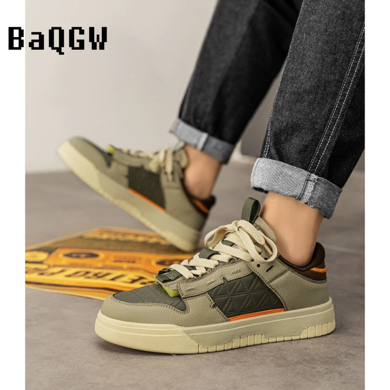 

Кроссовки мужские на шнуровке, дизайнерская повседневная обувь для скейта, роскошные универсальные, дышащие, удобные, для улицы, осень