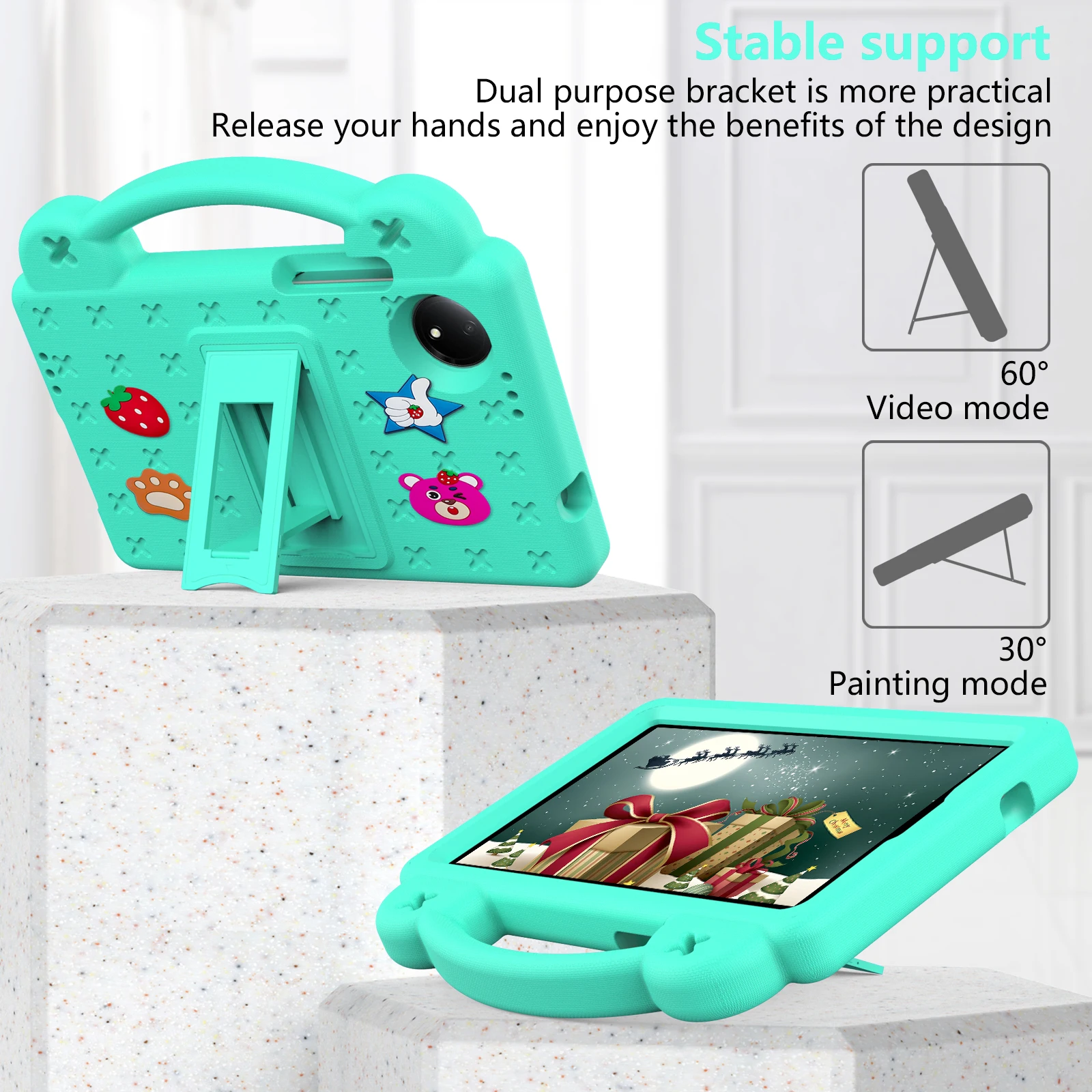 Tablet Case Kids Handle Case for Xiaomi Redmi Pad SE 8.7 inch