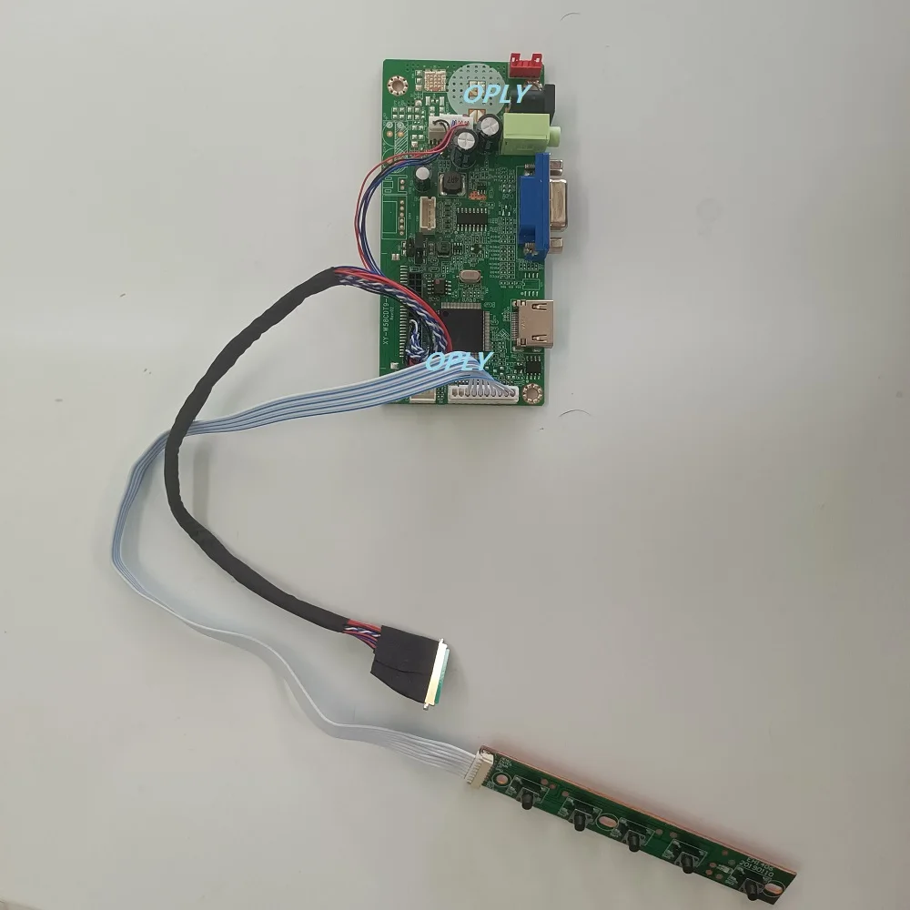 HDMI 호환 패널 LED 스크린 모니터 디스플레이, 58C 컨트롤러 보드, VGA, B101AW02, B101AW03, B101AW06, 1024*600, DIY 10.1 인치