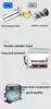 2 Tanks Commercial Ice Cooling Juice Smoothie Slush Maker Commercial Frozen Ice Slush Drink Dispenser Sludge Vending Machine 4