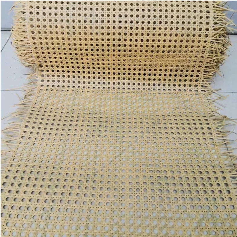 Indonesian Vinyl Weave Rattan Cane Webbing Roll Furniture Repair Material