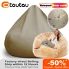 OTAUTAU 4/5/6/7ft Waterproof Giant Round Pouf Inner Liner Cover No Filling Bean Bag Sofa Bed Insert Covers Not for Outdoor DD001 1