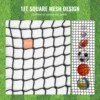 VEVOR 10x15ft Golf Net Golf Practice Net, Indoor Hitting Net for Golf Baseball Hockey Soccer, Heavy Duty Nylon DIY Ball Net 4