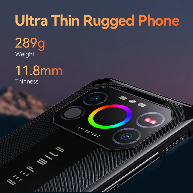 IIIF150 Air1 Ultra+ Rugged Smartphone 6.8 Inch FHD+ 12GB+256GB Ultra-thin Mobile Phone 120Hz Helio G99 64MP 7000mAh CellPhones