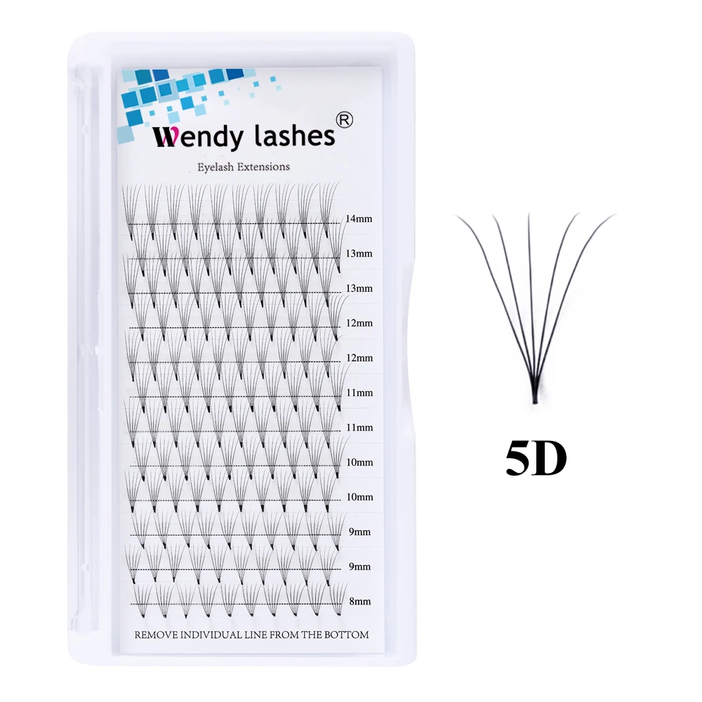 thumbnail image 1 of Pestañas postizas Wendy, extensiones de pestañas prefabricadas con volumen ruso, pestañas postizas sueltas naturales de visón sintético, extensiones de pestañas coreanas, maquillaje, 1 of 5