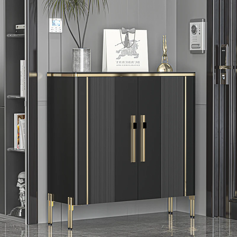 

Simple Multilayer Shoe Cabinets Nordic Vertical Modern Shoe Rack Long Space Saving Small Schoenenkasten Entrance Home Furniture