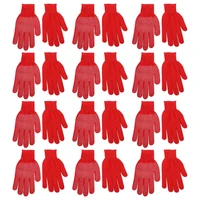 12 Pair Dotted Nylon Work Gloves Single Sided Dotted Working Gloves with Grip G99D 2