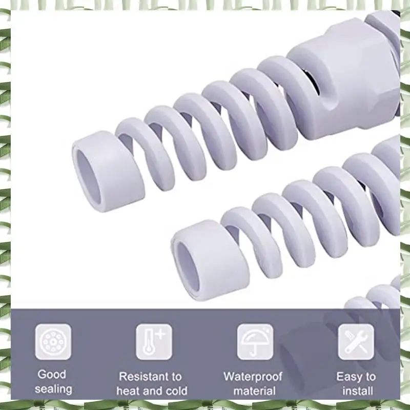 Professional Tool Waterproof Cable Kit Adjustable Cable Gland With Sleeve Plastic Connector Torsion Resistant PG11 M
