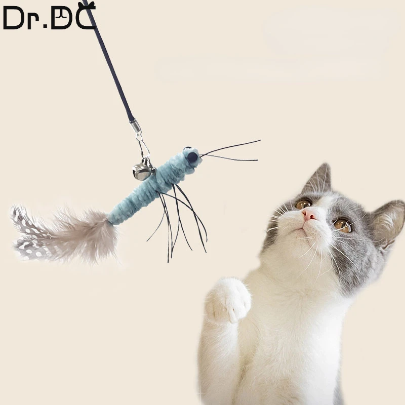 Dragonfly Feather Cat Teaser 4