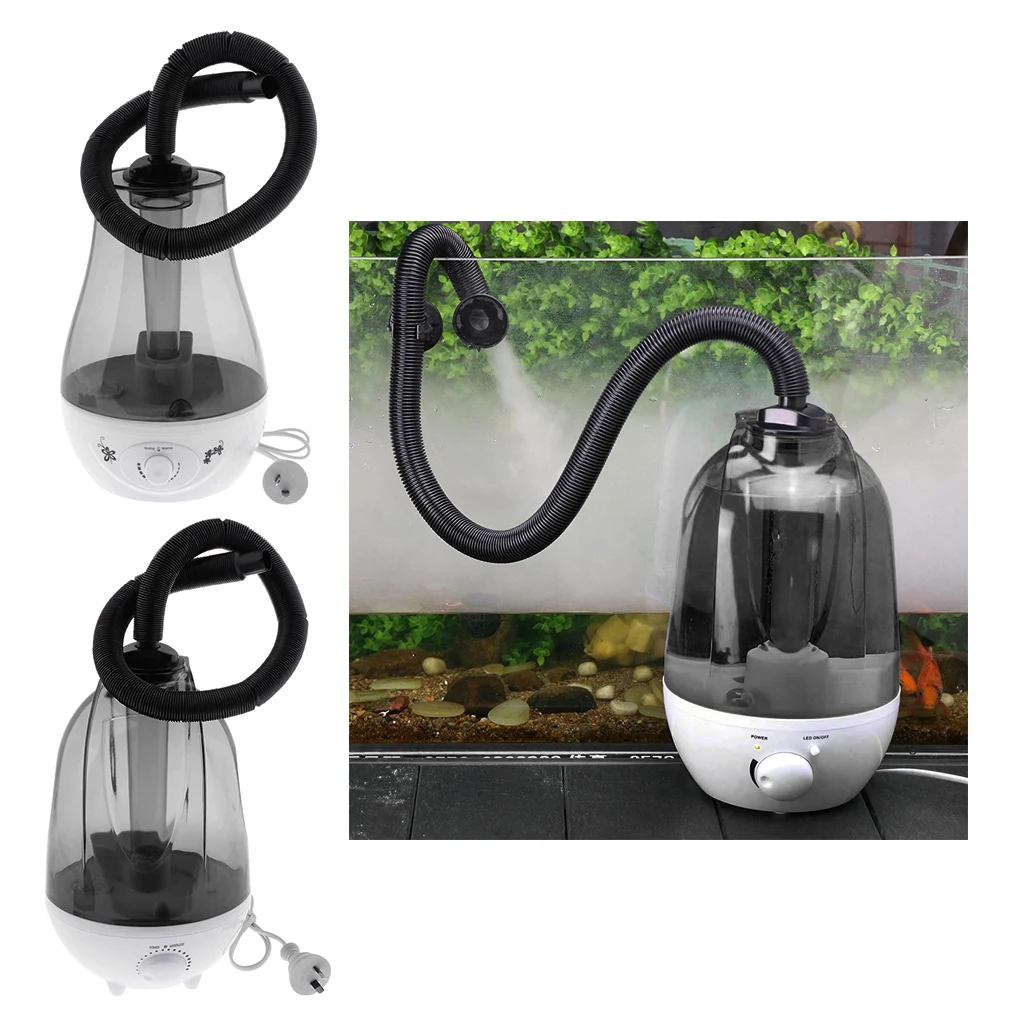 3L Reptile Air Humidifier Sprayer Automatic Terrarium Fogger Mister Easy Filling WIth Timer Large Tank Sprayer Turtle AU-Plug