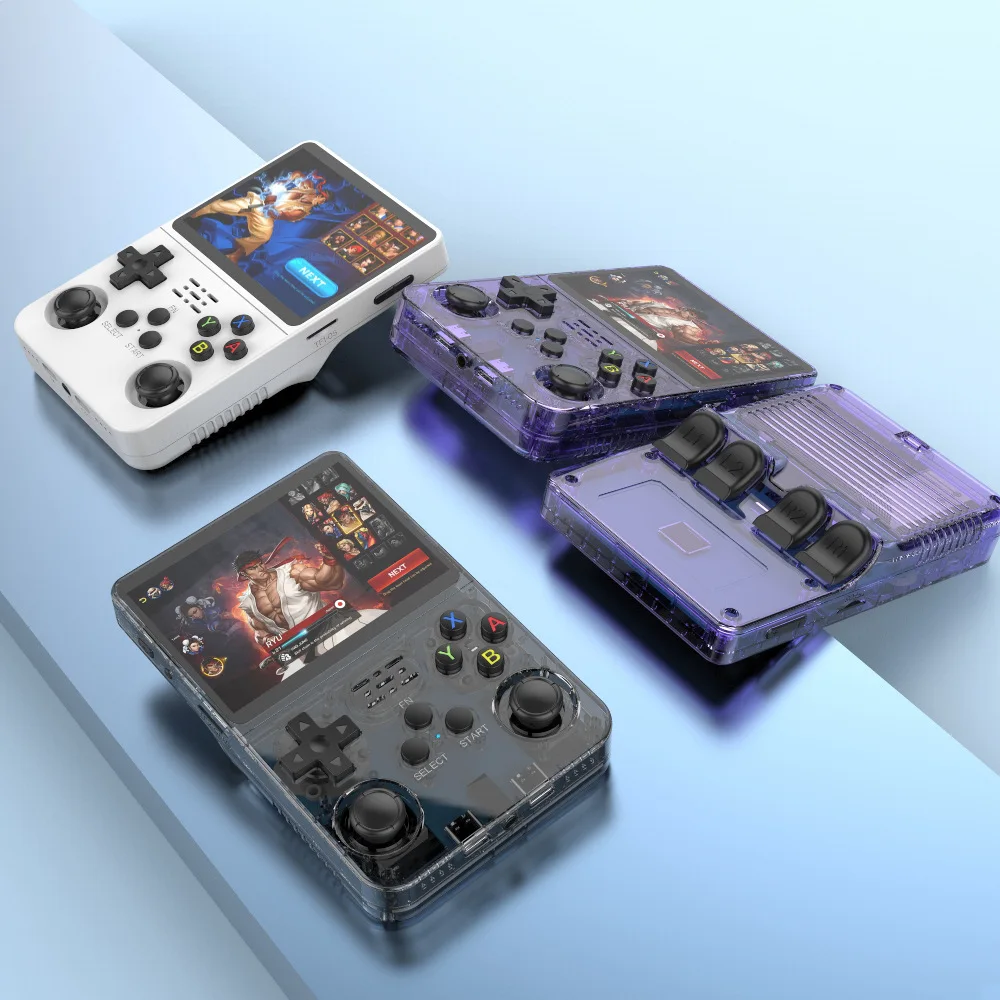 Console Jeux Vintage Trimui Smart Pro Console De Jeux Portable Rétro 256 Go - 13500+ Jeux, Écran IPS 4,96, WiFi Bluetooth, Noir Console Jeux Vintage Trimui Smart Pro Console De Jeux Portable Rétro 256 Go - 13500+ Jeux, Écran IPS 4,96, WiFi Bluetooth, Noir