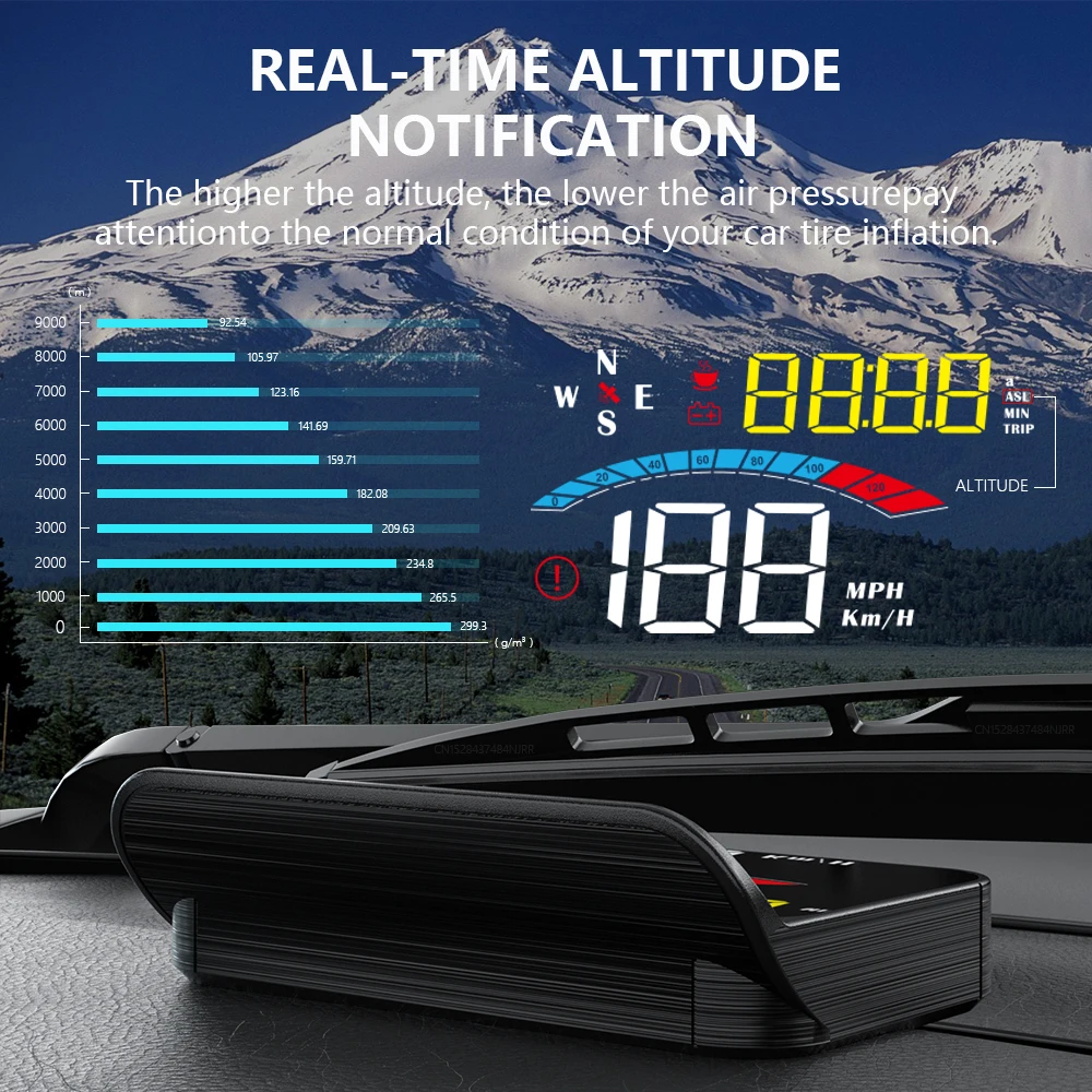 ZQKJ HUD M16 GPS,    ÷  ӵ,  , ӵ  ̵ Ÿ 