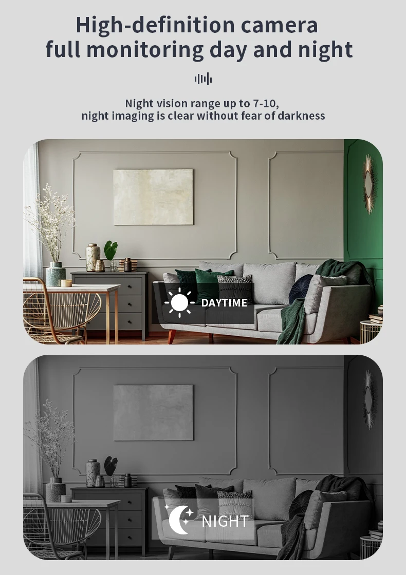 Afișaj digital al camerei ceas ascunse