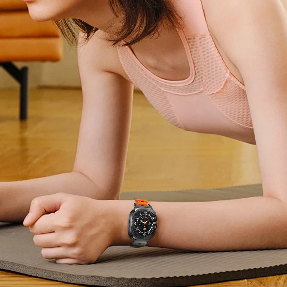 Sport Strap Silicone Bracelet for Smartwatch 47mm Wristband