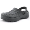 Bebealy Men Hole Clogs Slippers Men Garden Shoes For Men Arch Support Slides Summer Fashion Beach Slippers Non-slip EVA Slippers 2