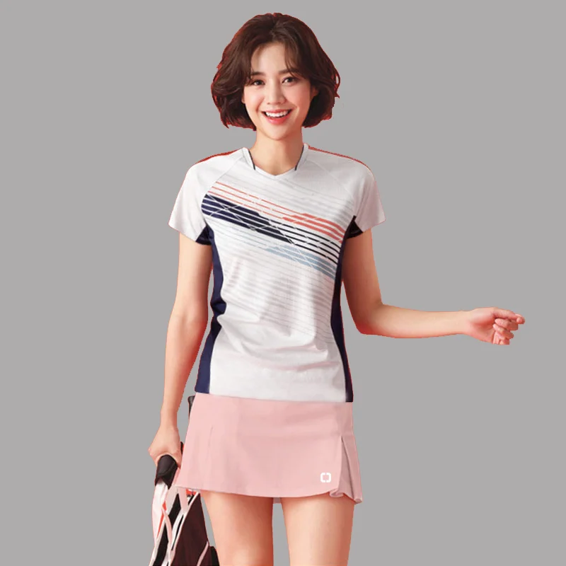 Tennis Wear Women Men Suit Table Tennis Badminton Volleyball Custom tennis t shirts