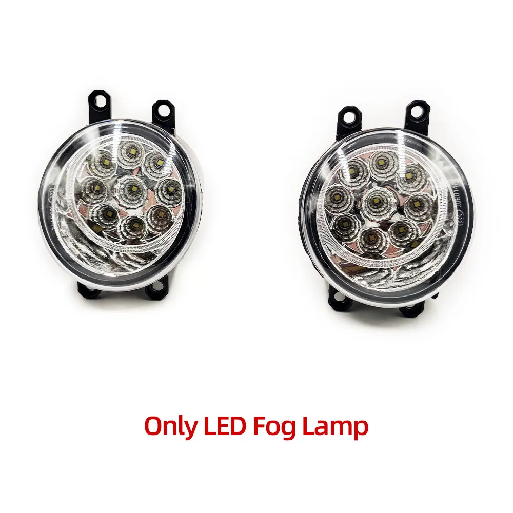 thumbnail image 1 of 1 juego para Toyota Corolla 2008 2009 2010 luces antiniebla LED conjunto de lámpara antiniebla cubierta de luz antiniebla parrilla faros antiniebla marco marcos, 1 of 5