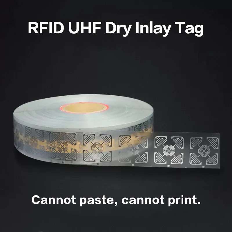 RFID UHF 코팅 종이 태그 18000-6C 860-960MHz UHF 스티커 NXP U8/U9 칩 전자 라벨 3D 전방향 915MHz 20PCS