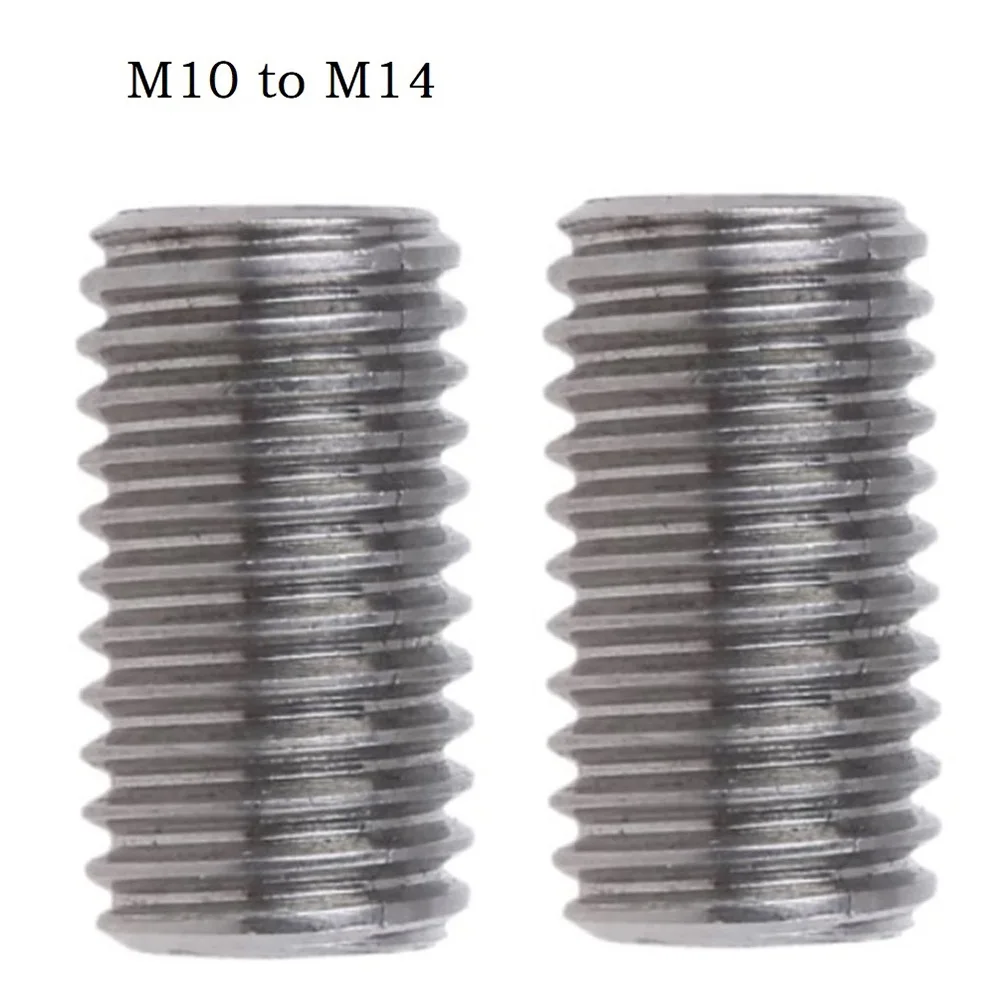

2PCS M10 To M14 M14 To M10 Adapter Angle Grinder Polisher Interface Connector Converter Screw Connecting Rod Thread Adapter
