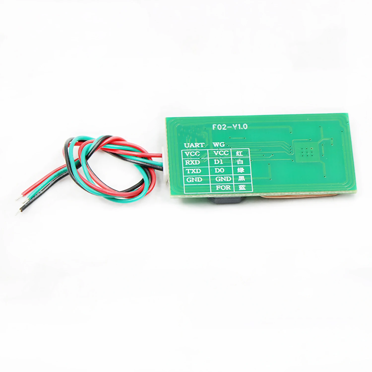 F02DC RFID Reader Module IC ID Card Reader 13.56MHz+125KHz Dual Frequency 5V Wie