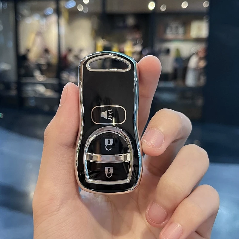 자동차 키 케이스 커버, 쉘 포브 키체인, 인피니티 QX56 G35 M45 I35 FX35 EX35 FX45, 닛산 센트라 아르마다 350Z 알티마 맥시마