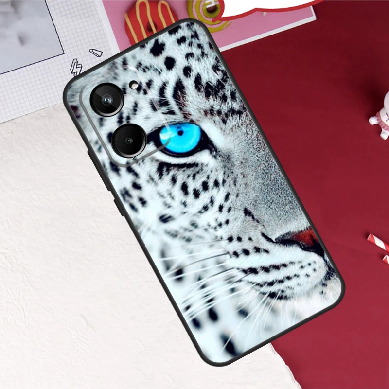 Wild Animal Design Protective Case with Lion, Wolf, Tiger, and Eagle Imagery
