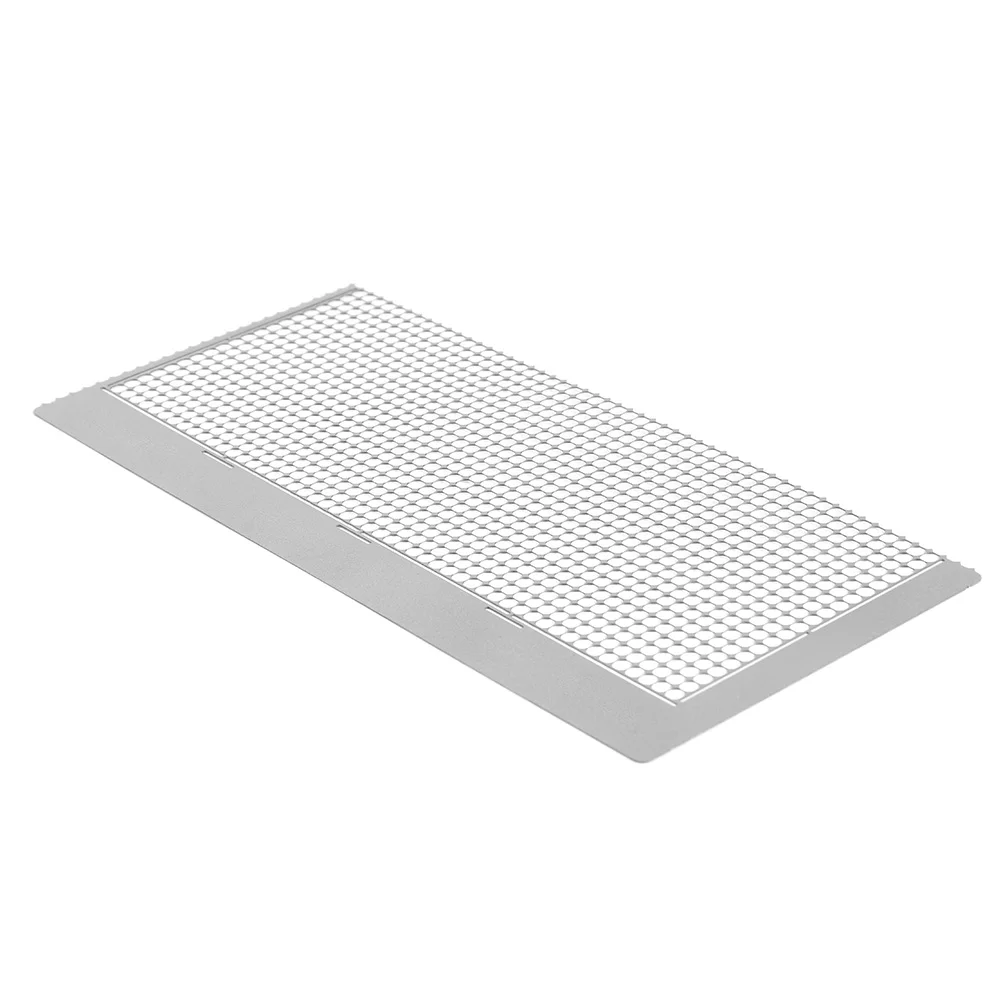 5D Diamond Painting Ruler 1220 Holes Metal Diamond Pasted Painting Ruler 155x70mm Round Drill Adjustment Fix Tool for Art Crafts