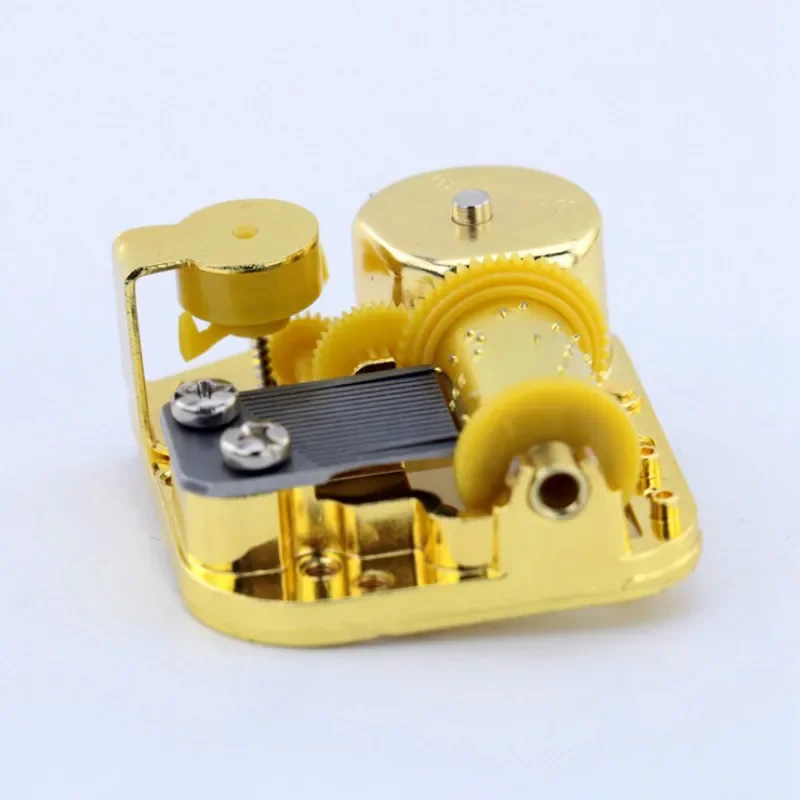 Y Gold-plated Music Box Yunsheng Movement 22 Kinds DIY Musical Box Accessories Birthday Gift mini Desk Home Decor with Screws