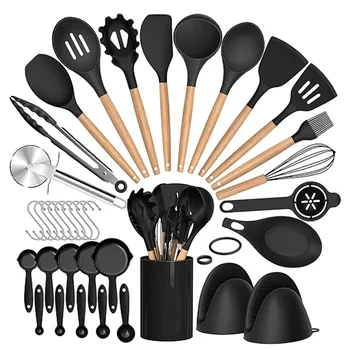 36-Piece Silicone Cooking Utensil Set 1