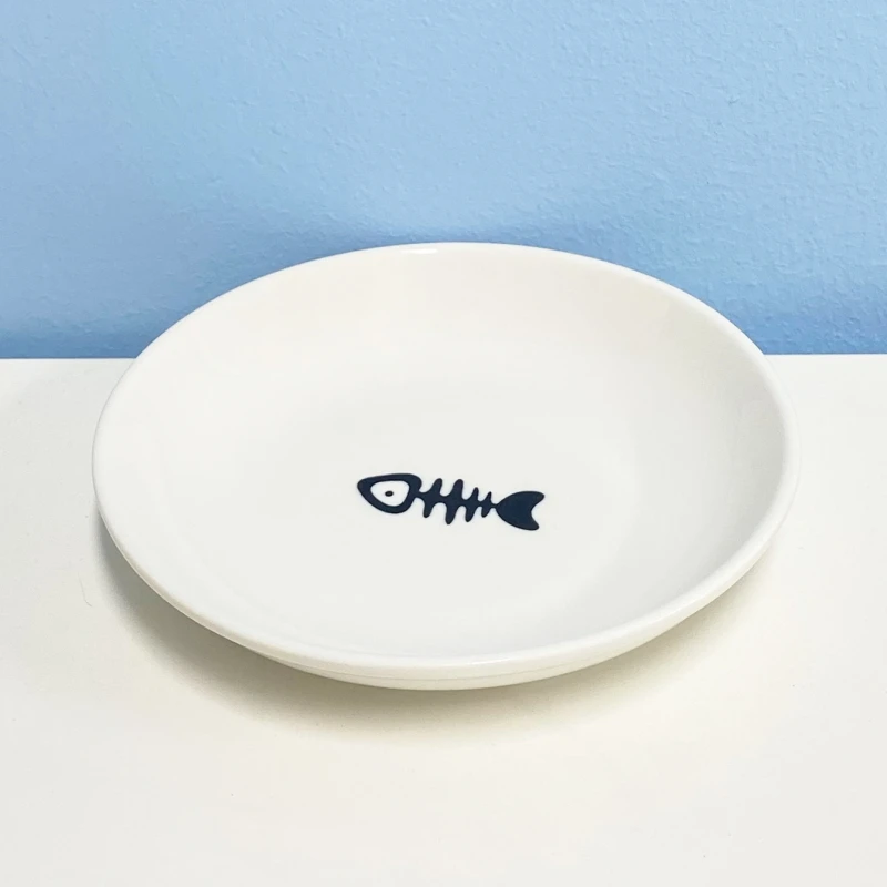 UFBEmo 고양이 먹이 그릇, 귀여운 식수 공급 그릇, 세라믹 고양이 먹이, 개 먹이 도구, 고양이 개 애완 동물 용품 액세서리 