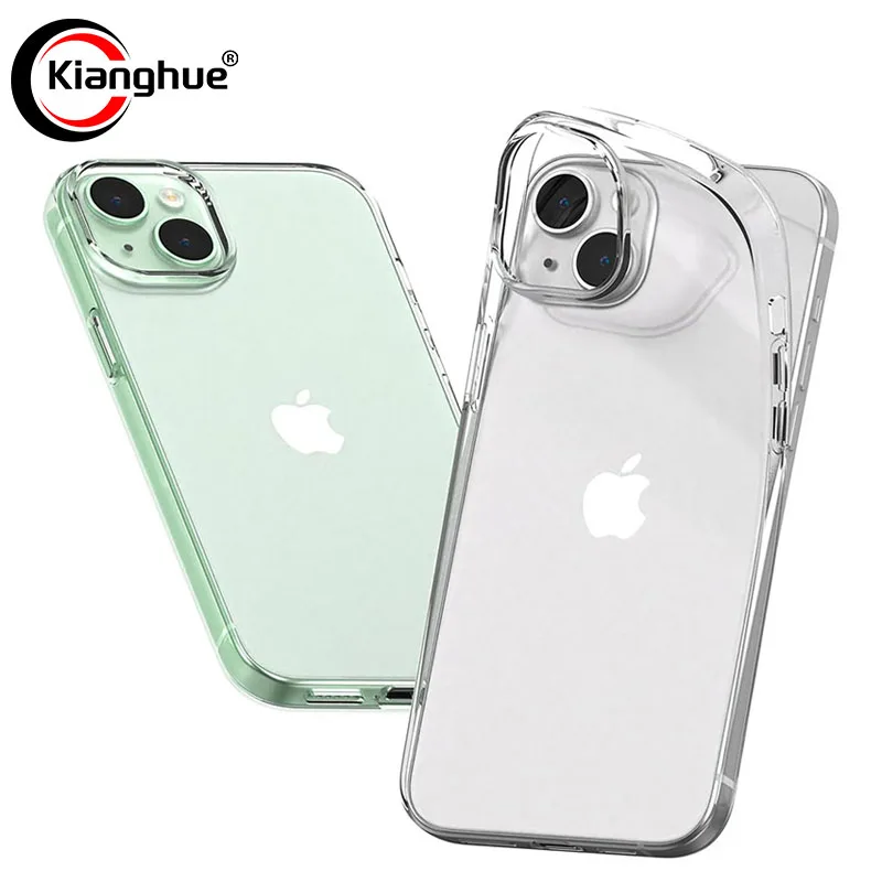 Custodia Morbida In Silicone Trasparente Per Iphone 15 14 Plus 13 12 Mini 11 Pro Max Cover Posteriore Ultra Sottile Trasparente 11 12 13 14 15 Pro Max