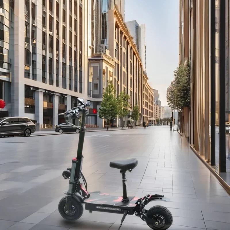TPLUS Electric Scooter-11-Inch Off-Road Tires, 80KM/H Max Speed, High-Performance Adult E-Scooter, China Warehouse Direct