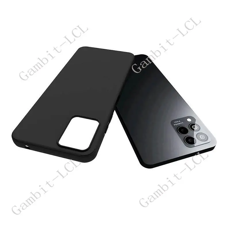 Anti-Falling Case For T-Mobile Revvl 6x Pro 5G T Phone Pro Soft Silicone TPU Original Shockproof Back Cover ON Revvl 6 Pro 5