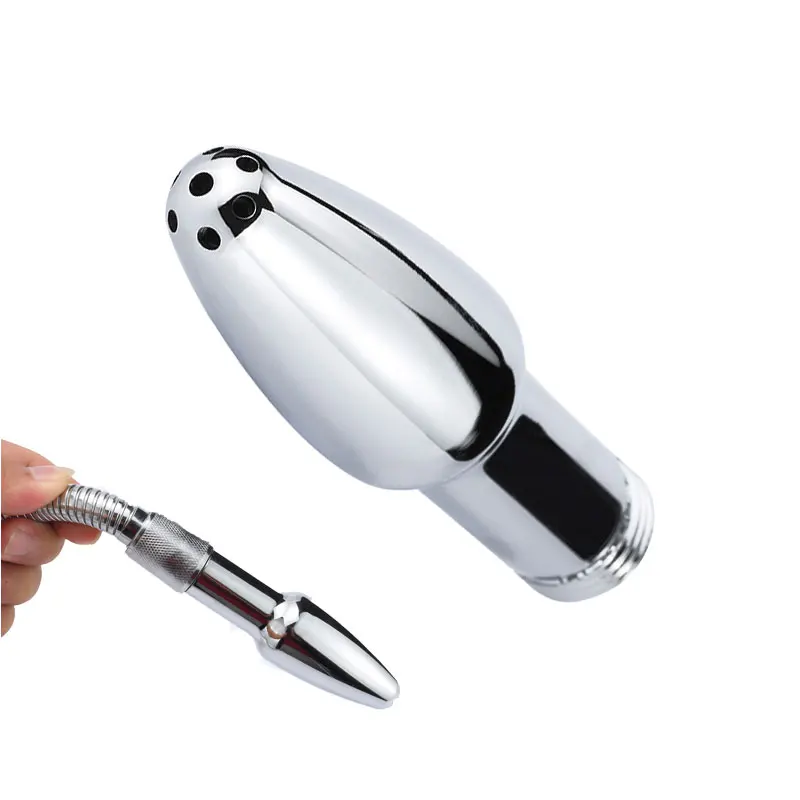 Enema Shower Head Shower Bidet Mixer Tap Head Anal Toilet Anus Cleaning Wash Douche Portable Enema Douche Bidet Shower