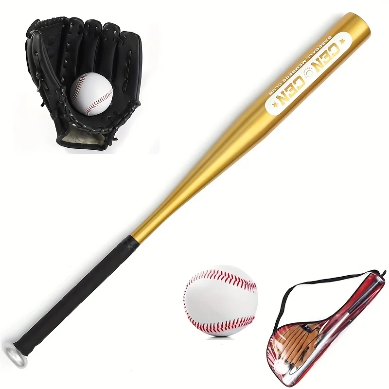 De Helm, De Knuppel, En De Handschoen Van Het Honkbal Stock Foto