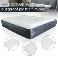 150/200x240x35cm Mattress Protector Packaging Bag Moisture-proof Dust Cover Thickness 0.08mm PE Transparent Moving Home Storage 1