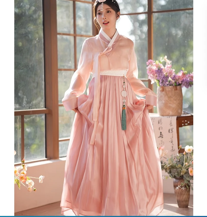 modern hanbok dress Korean Korean Traditional Hanbok High Waist Dress Bride Wedding Hanbok Dress (6 Slices of Skirt, 2) : Clothing, Shoes & Jewelry while the pleated skirt brings soft Shimmering Elegant Modern Hanbok Dress