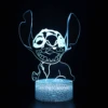 3D Illusion Stitch Night Light with Remote Control and Smart Touch Room Decor Lamp Birthday Valentine's Day Christmas Gifts 5