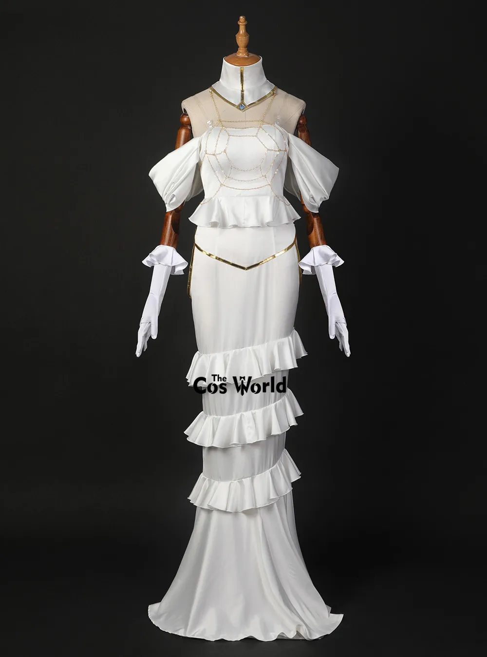 Overlord Albedo White Dress Cosplay Kostüm 14 Overlord Albedo White Dress Cosplay Kostüm 3