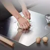 Stainless Steel Cutting Board, Multi-use for Dough Kneading, Chopping, Fruit Cutting, Antibacterial Kitchen Surface, Easy Clean 3