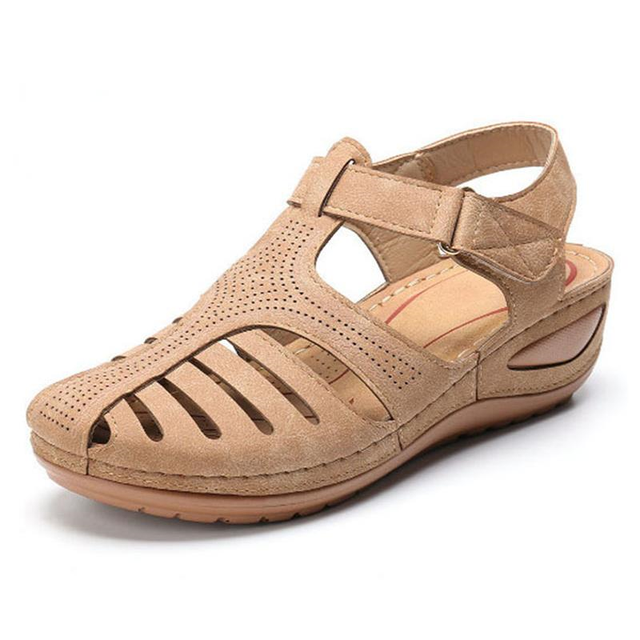 Shoes Sandals Premium Mid Heels Platform Shoes Woman Premium Orthopedic Party Plus Size Chaussure Femme