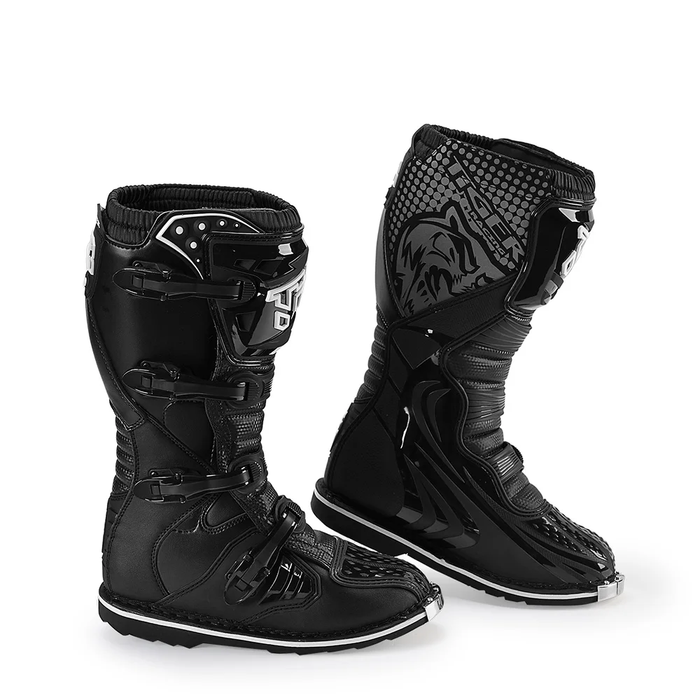 Motorcycle Shoes Motorcycle Boots Motocross Boots Motorcycle Enduro Riding Mx Moto Cross Botas Motorbike Motorboats Shoes Racing Men&kids MTB Downhill Boots