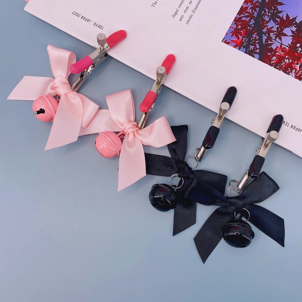 Sex Toys Woman Adjustable Nipple Clamp Breast SM Small Bell Adult Fetish For Couples