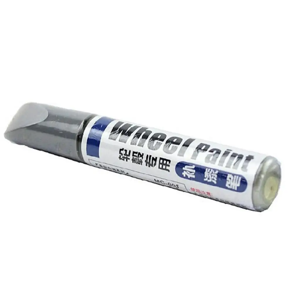 Aluminum Alloy Wheel Hub Renovation Paint Brush Wheel Silver Spray Scratch Hub Repair Automobile Paint Pen P5s6