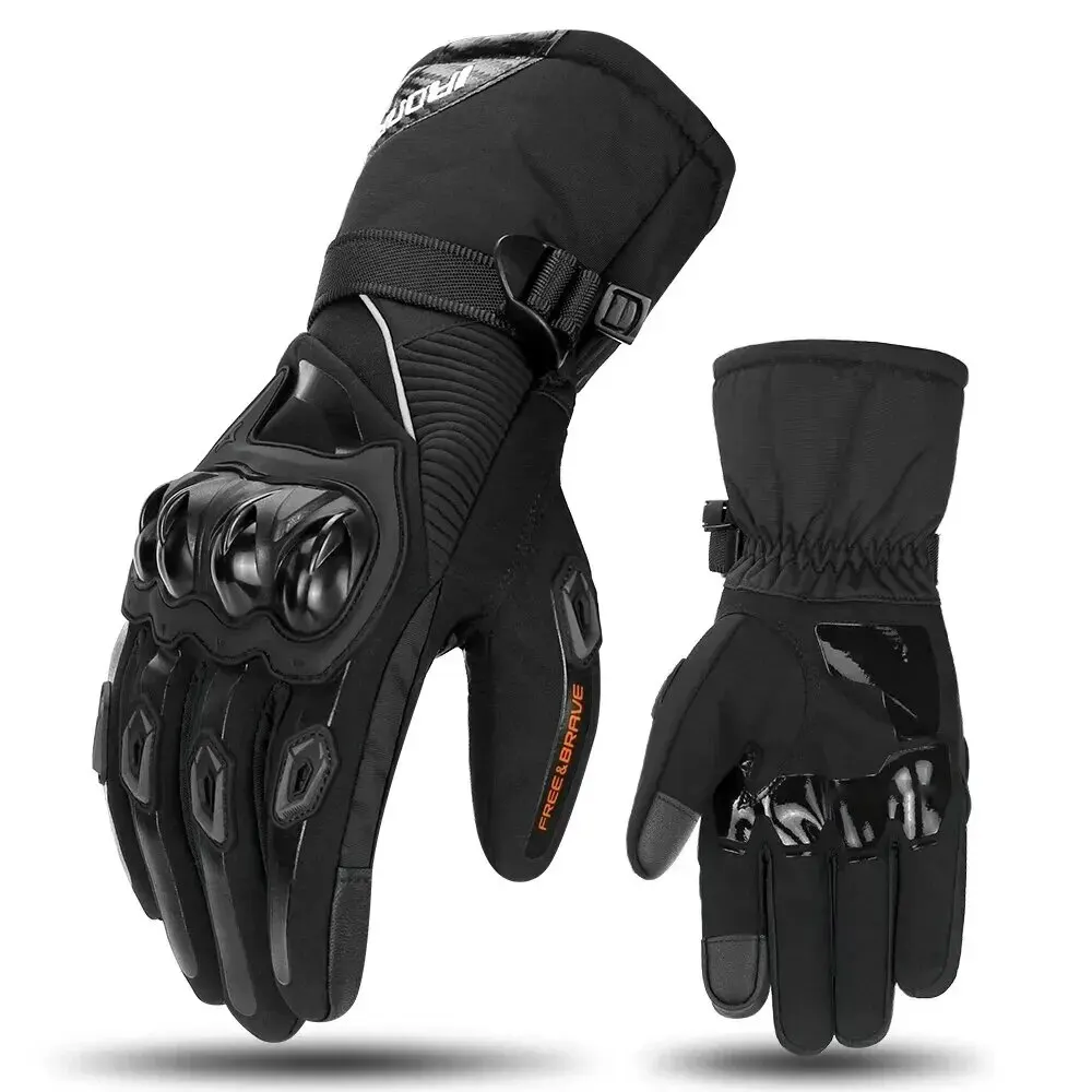 Motorcycle Gloves Windproof Waterproof Touch Screen 4 Seasons